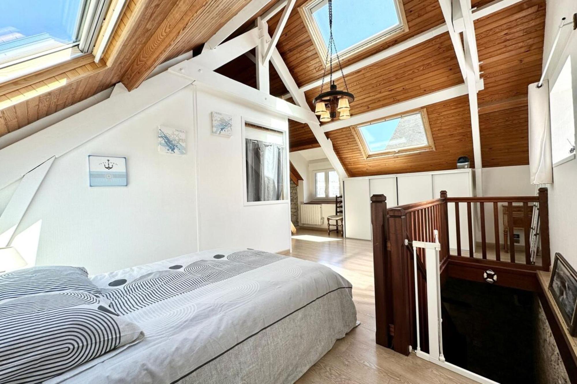 Maison De Pecheur Atypique Les Pieds Dans L'Eau 普洛埃默尔 外观 照片