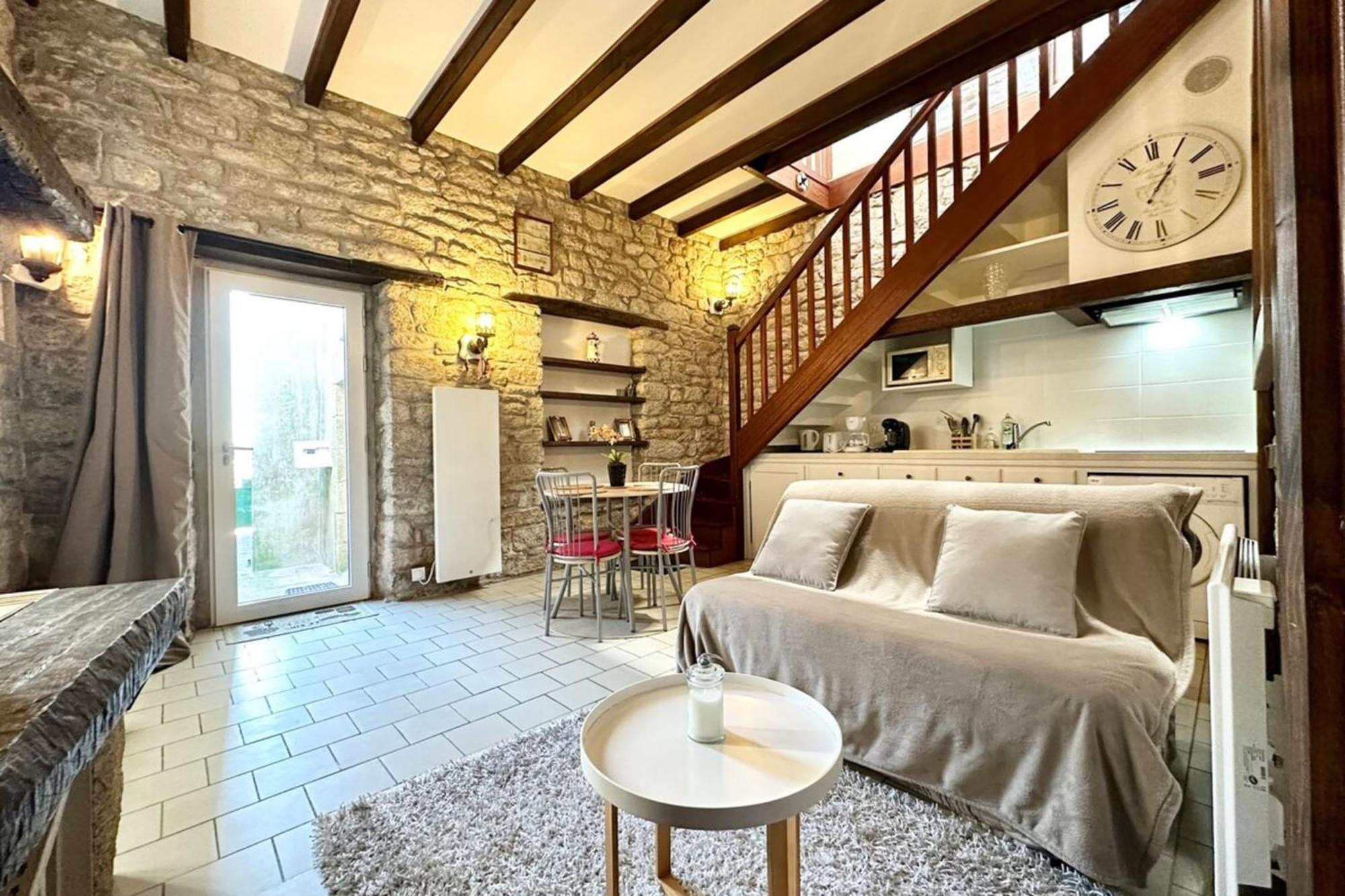 Maison De Pecheur Atypique Les Pieds Dans L'Eau 普洛埃默尔 外观 照片
