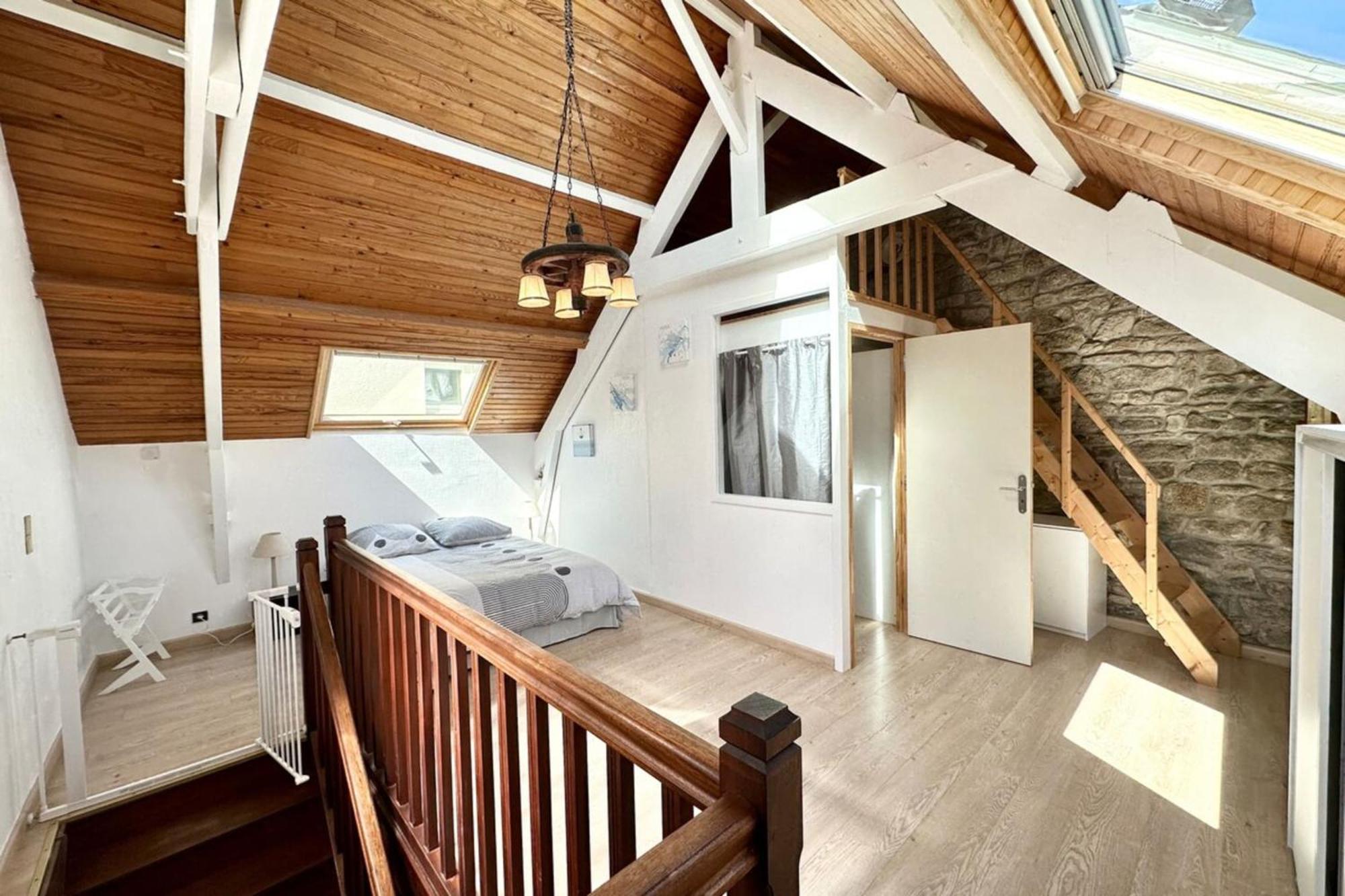 Maison De Pecheur Atypique Les Pieds Dans L'Eau 普洛埃默尔 外观 照片